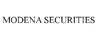 MODENA SECURITIES