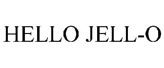 HELLO JELL-O