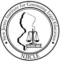NEW JERSEY INSTITUTE FOR CONTINUING LEGAL EDUCATION NJICLE MCMLXII