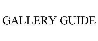 GALLERY GUIDE