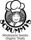 SCRUMMYS WHOLESOME SWEETS ORGANIC TREATS
