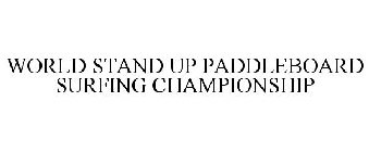 WORLD STAND UP PADDLEBOARD SURFING CHAMPIONSHIP