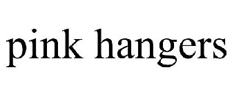 PINK HANGERS
