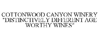 COTTONWOOD CANYON WINERY 