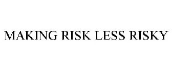 MAKING RISK LESS RISKY