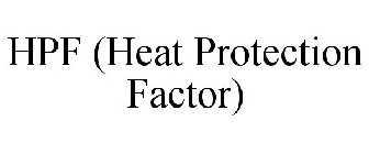 HPF (HEAT PROTECTION FACTOR)