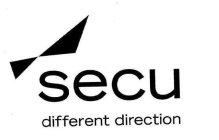 SECU DIFFERENT DIRECTION