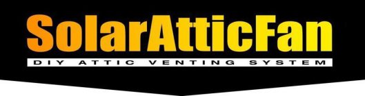 SOLARATTICFAN DIY ATTIC VENTING SYSTEM