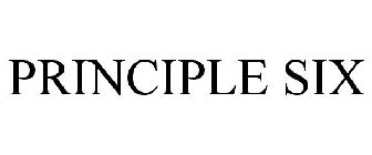 PRINCIPLE SIX
