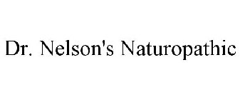 DR. NELSON'S NATUROPATHIC