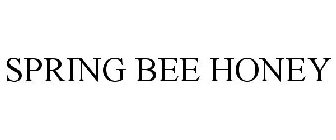 SPRING BEE HONEY