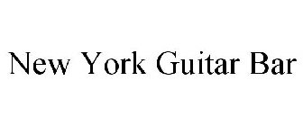 NEW YORK GUITAR BAR
