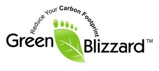 GREEN BLIZZARD REDUCE YOUR CARBON FOOTPRINT