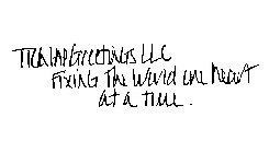 TTCHLAPGREETINGS LLC FIXING THE WORLD ONE HEART AT A TIME.