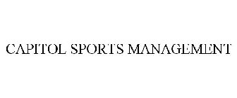 CAPITOL SPORTS MANAGEMENT