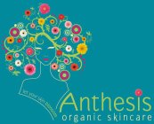ANTHESIS ORGANIC SKINCARE LET YOUR SKIN BLOSSOM