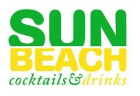 SUN BEACH COCKTAILS & DRINKS