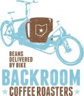 BACKROOM COFFEE ROASTERS - BEANS DELIVERED BY BIKE