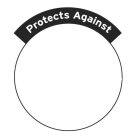 PROTECTS AGAINST