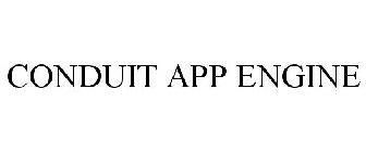 CONDUIT APP ENGINE