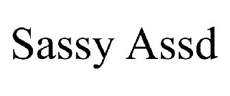 SASSY ASSD