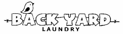 BACK YARD LAUNDRY