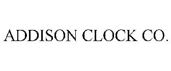 ADDISON CLOCK CO.