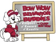 COACH BOW WOW BEHAVIOR BUDDIES BY CAMP BOW WOW RESPECT REWARD RESULTS