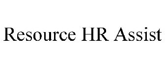 RESOURCE HR ASSIST