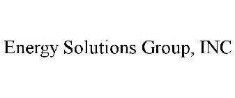 ENERGY SOLUTIONS GROUP, INC