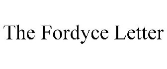 THE FORDYCE LETTER