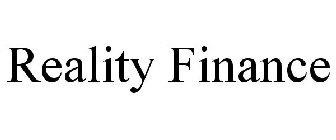 REALITY FINANCE