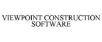 VIEWPOINT CONSTRUCTION SOFTWARE