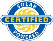 SOLAR POWERED CERTIFIED