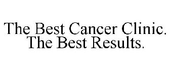 THE BEST CANCER CLINIC. THE BEST RESULTS.