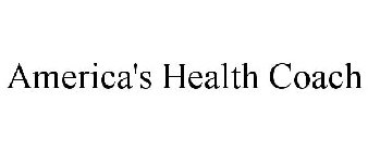 AMERICA'S HEALTH COACH