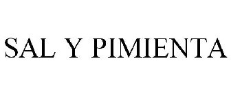 SAL Y PIMIENTA