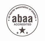 AIR BARRIER ASSOCIATION OF AMERICA ABAA ACCREDITED