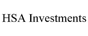 HSA INVESTMENTS