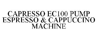 CAPRESSO EC100 PUMP ESPRESSO & CAPPUCCINO MACHINE