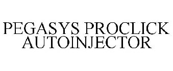 PEGASYS PROCLICK AUTOINJECTOR
