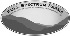 FULL SPECTRUM FARMS PROVIDING A FULL SPECTRUM OF LIFE POSSIBILITIES FOR PEOPLE WITH AUTISM