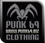 PUNK 69 WWW.PUNK69.BIZ CLOTHING