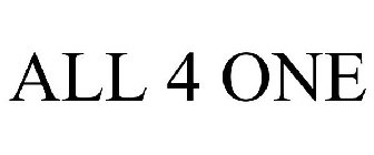 ALL 4 ONE