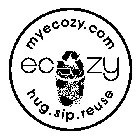 MYECOZY.COM HUG. SIP. REUSE ECOZY