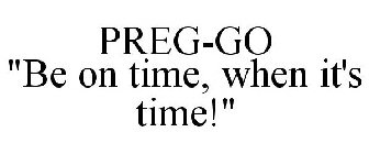 PREG-GO 