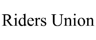 RIDERS UNION