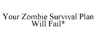 YOUR ZOMBIE SURVIVAL PLAN WILL FAIL*