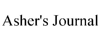 ASHER'S JOURNAL
