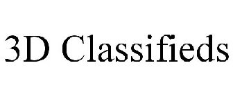 3D CLASSIFIEDS